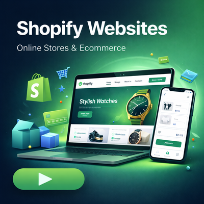 shopify website