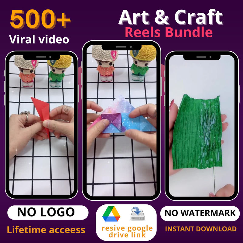 Art & Craft Reels Bundle